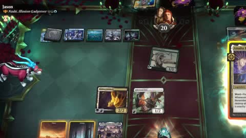 Watch MTG Arena Video Replay - Amalia Benavides Aguirre by saitama VS Nashi, Illusion Gadgeteer by Jason - Historic Brawl