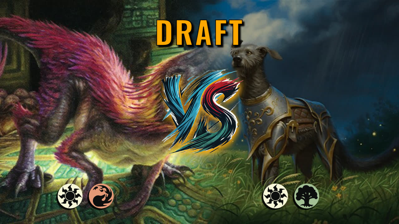 Watch MTG Arena Draft Video - Boros Aggro by DamienF16 VS Selesnya Midrange by Bucknard - 7ac3ae