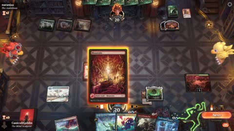 Watch MTG Arena Video Replay - Izzet Midrange by CunicoliGoblin VS Gruul Midrange by naranjuz - Standard Event