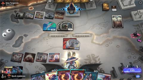Watch MTG Arena Video Replay - Izzet Midrange by Hawk Atankewo VS Mardu Control by King Targaryen - Standard Ranked