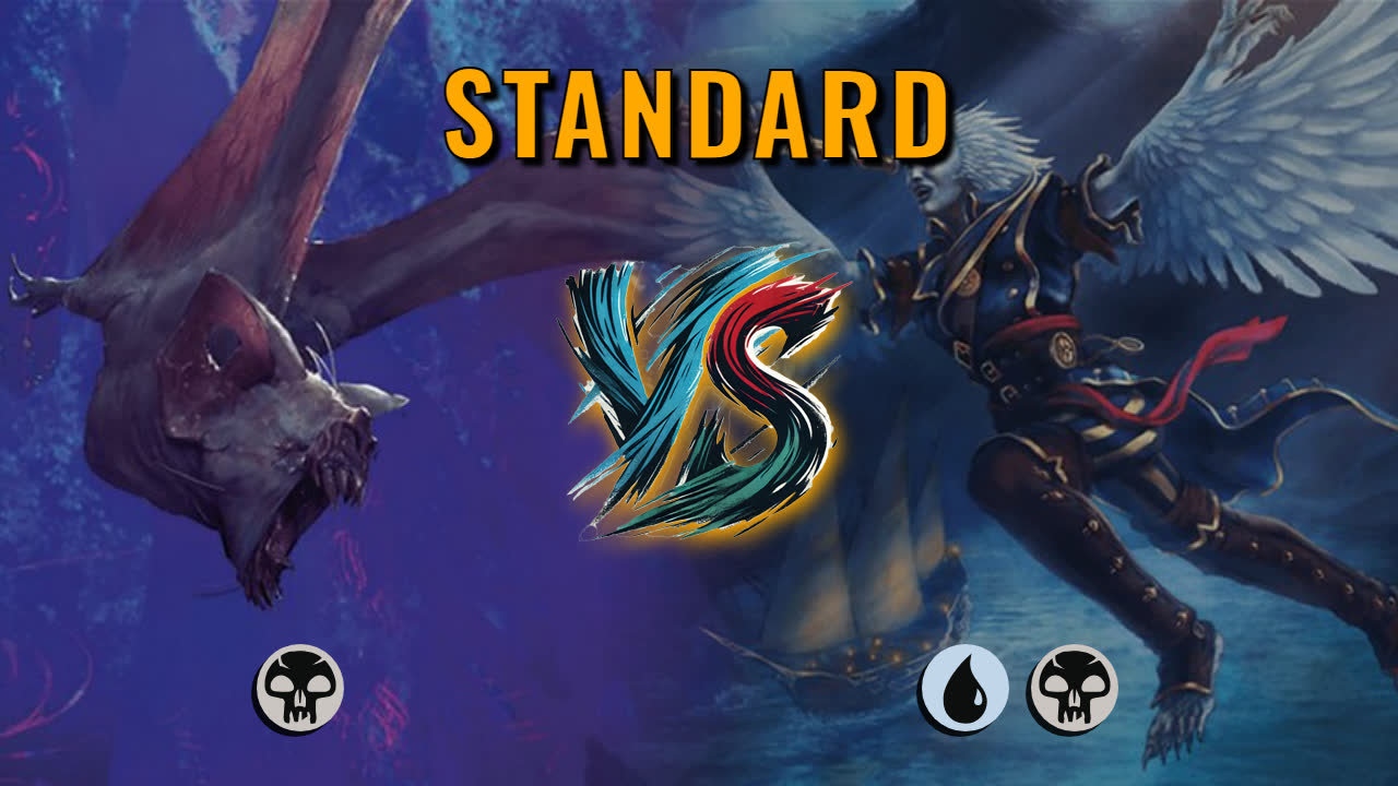 Watch MTG Arena Standard Video - Mono Black Midrange by CunicoliGoblin VS Dimir Midrange by cipher2002 - db0238
