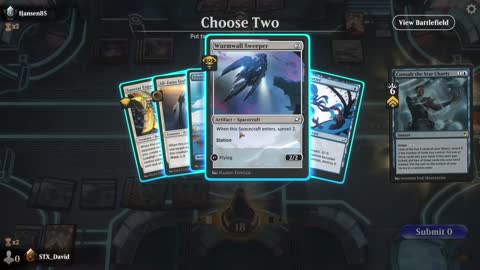 Watch MTG Arena Video Replay - Azorius Midrange by STX_David VS Orzhov Aggro by Hansen85 - Premier Draft