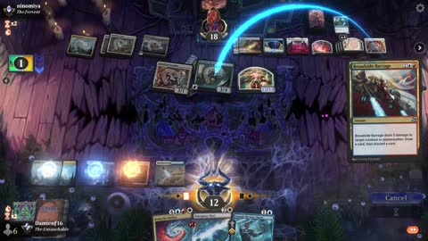 Watch MTG Arena Video Replay - Jeskai Control by DamienF16 VS Azorius Midrange by ninomiya - Traditional Standard Ranked