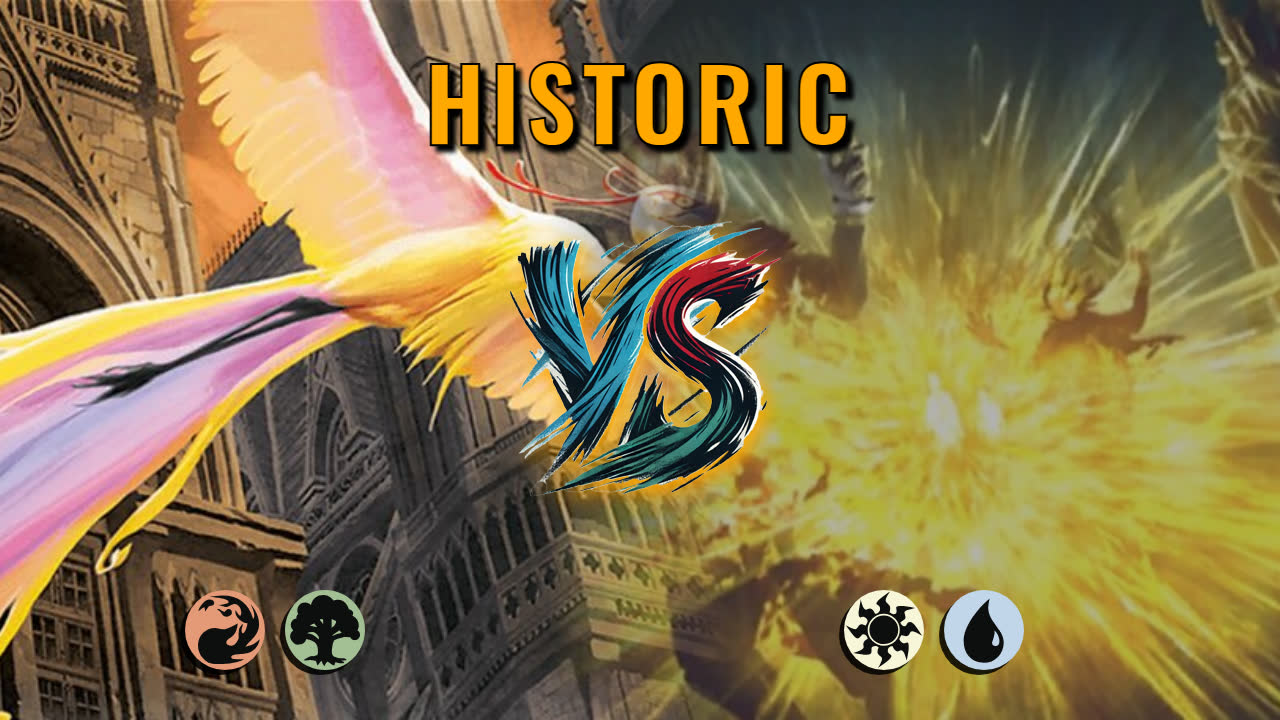 Watch MTG Arena Historic Video - Gruul Aggro by CunicoliGoblin VS Azorius Midrange by Vottoast - 145278