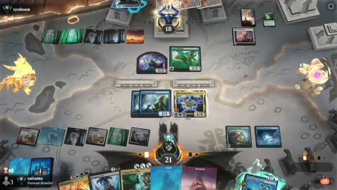 Watch MTG Arena Video Replay - WUBG Midrange by saitama VS Golgari Control by syoboon - Premier Draft Ranked