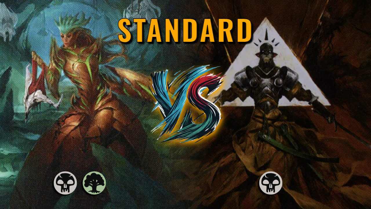 Watch MTG Arena Standard Video - Golgari Midrange by HamHocks42 VS Mono Black Midrange by Asier - 79e2ab