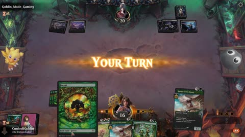 Watch MTG Arena Video Replay - Mono Green Midrange by CunicoliGoblin VS Mono Black Midrange by Goblin_Mode_Gaming - MWM Standard Pauper