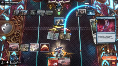 Watch MTG Arena Video Replay - Boros Aggro by Hawk Atankewo VS Azorius Midrange by mythictheestallion - Standard Ranked