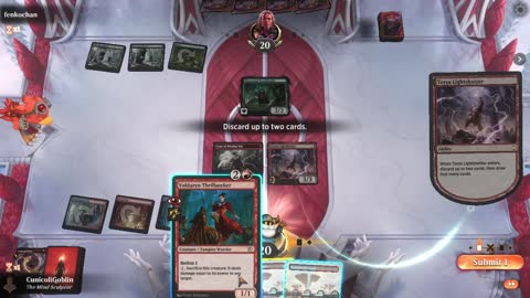 Watch MTG Arena Video Replay - Izzet Midrange by CunicoliGoblin VS Golgari Aggro by fenkochan - Standard Play