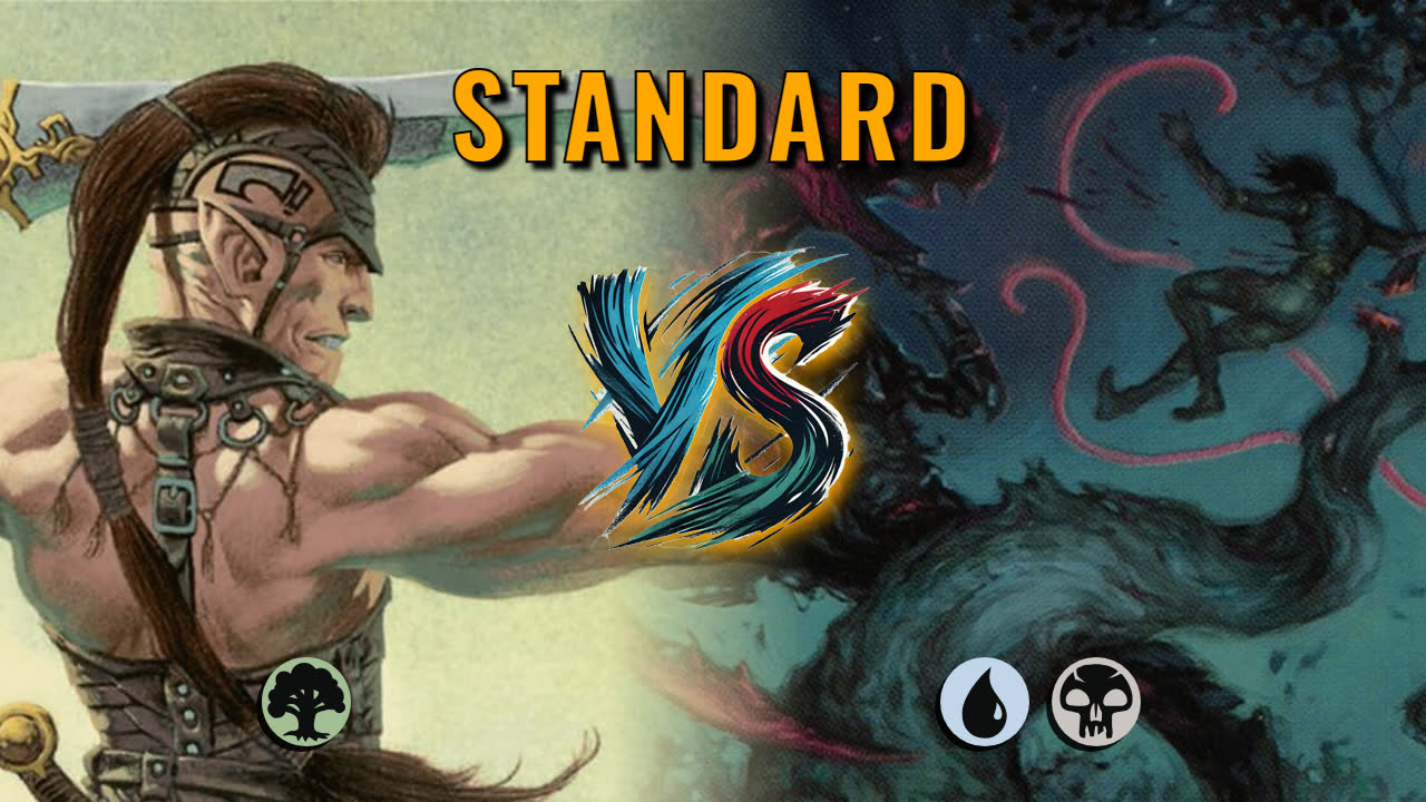 Watch MTG Arena Standard Video - Mono Green Aggro by utku VS Dimir Midrange by Scratchoun - 57b633