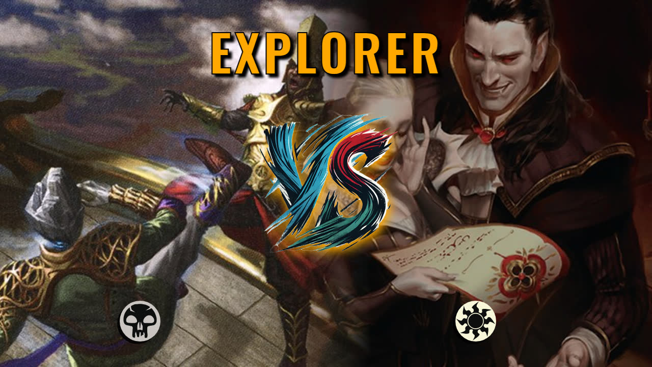 Watch MTG Arena Explorer Video - Mono Black Midrange by Numbskull VS Mono White Midrange by Dawn - e857e3