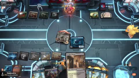 Watch MTG Arena Video Replay - Esper Midrange by DamienF16 VS 5 Color Midrange by daikke - Prerelease Standard Bo1 EOE