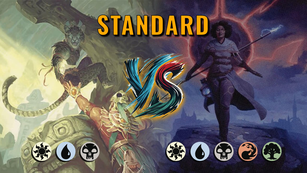 Watch MTG Arena Standard Video - Esper Midrange by DamienF16 VS 5 Color Midrange by daikke - 521f58