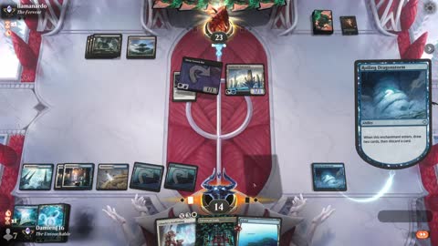 Watch MTG Arena Video Replay - Azorius Midrange by DamienF16 VS Mono Black Midrange by llamanardo - Standard Traditional Ranked