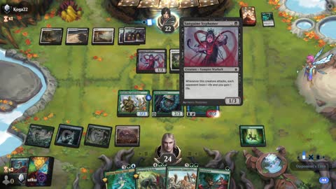 Watch MTG Arena Video Replay - Simic Midrange by utku VS Orzhov Aggro by Koga22 - Standard Ranked
