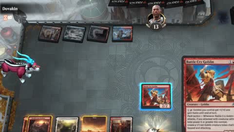 Watch MTG Arena Video Replay - Boros Aggro by HamHocks42 VS Izzet Midrange by Dovakin - Pioneer Play