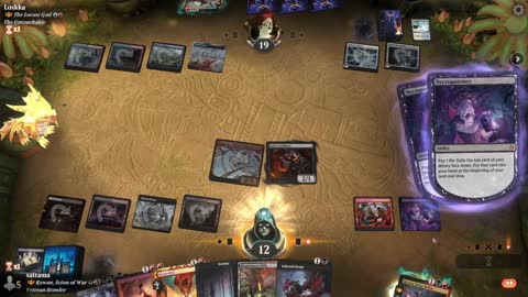 Watch MTG Arena Video Replay - Rowan, Scion of War by saitama VS The Locust God by Loskka - Historic Brawl