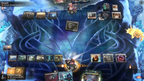 Watch MTG Arena Video Replay - The Ancient One by Warped Concept VS Stiltzkin, Moogle Merchant by Ckrunch - Historic Brawl