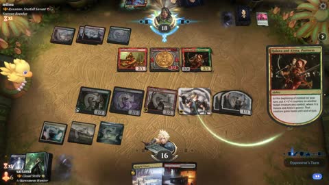 Watch MTG Arena Video Replay - Najeela, the Blade-Blossom by saitama VS Roxanne, Starfall Savant by milou - Historic Brawl