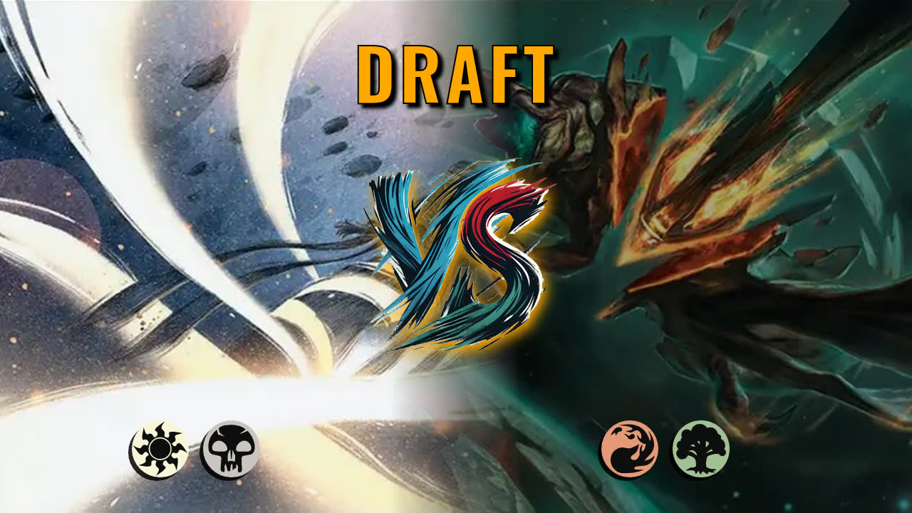 Watch MTG Arena Draft Video - Orzhov Midrange by saitama VS Gruul Midrange by Flair74 - 53d298