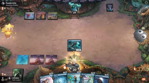 Watch MTG Arena Video Replay - Izzet Midrange by saitama VS 5 Color Midrange by NumbersLie - Premier Draft