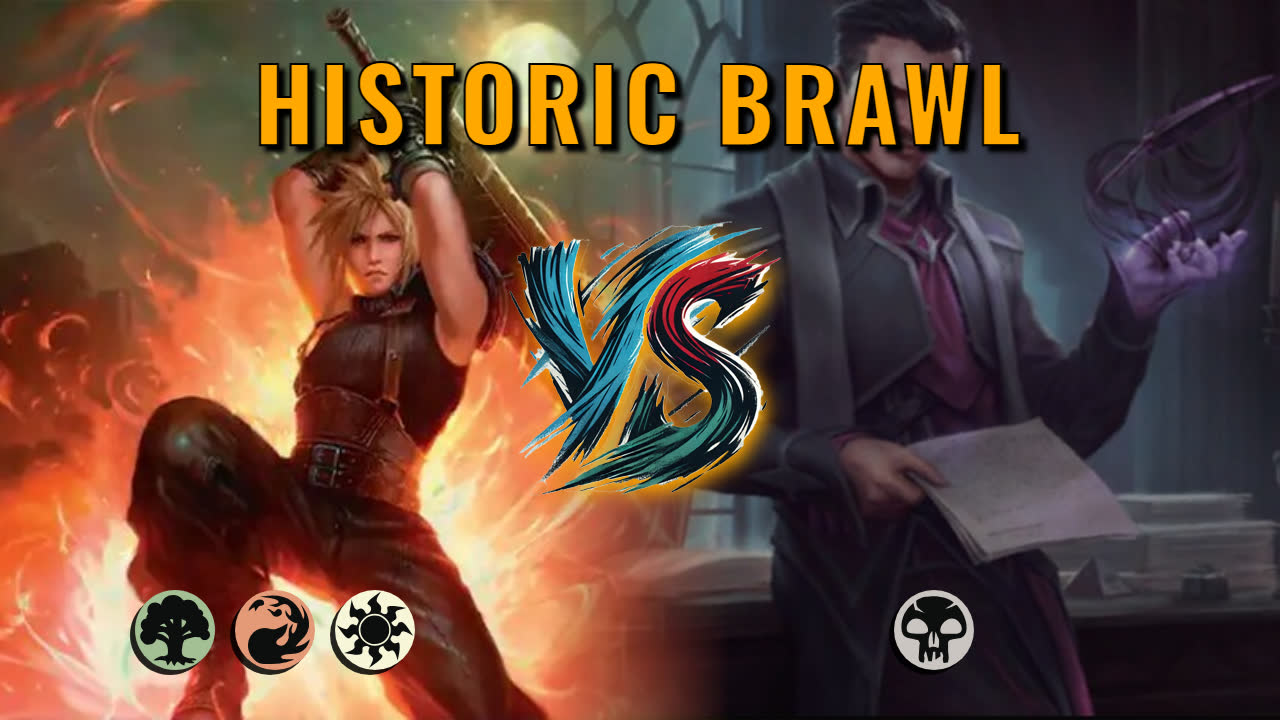 Watch MTG Arena Historic Brawl Video - Cloud, Ex SOLDIER by saitama VS Davriel, Soul Broker by Karl Hungus - 817c2a