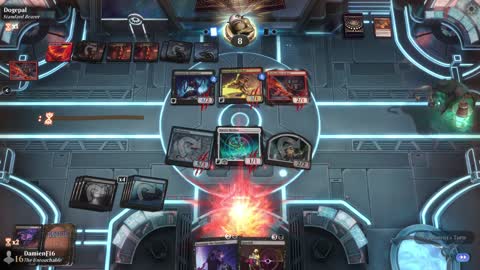 Watch MTG Arena Video Replay - Dimir Midrange by DamienF16 VS Rakdos Midrange by Dogepal - Premier Draft