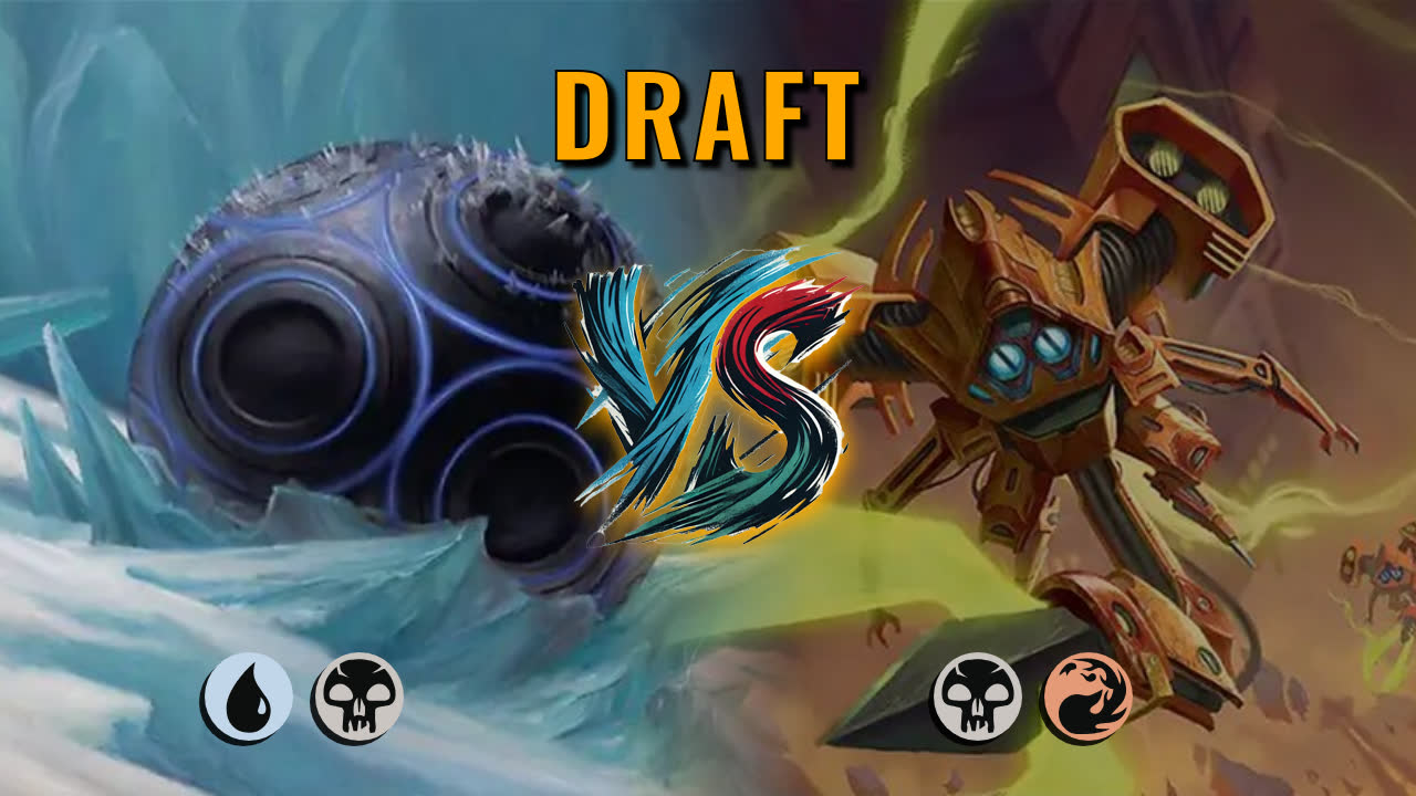 Watch MTG Arena Draft Video - Dimir Midrange by DamienF16 VS Rakdos Midrange by Dogepal - 4f60e7
