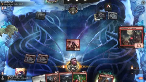 Watch MTG Arena Video Replay - Torbran, Thane of Red Fell by Warped Concept VS Atraxa, Grand Unifier by UwUMiNaTioN - Historic Brawl