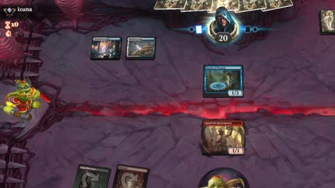 Watch MTG Arena Video Replay - Gruul Aggro by CunicoliGoblin VS Azorius Midrange by izuna - Standard Traditional Ranked