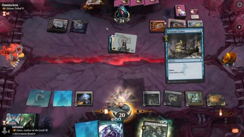 Watch MTG Arena Video Replay - Emry, Lurker of the Loch by saitama VS Ragavan, Nimble Pilferer by Omniscient - Historic Brawl