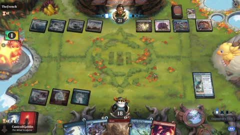 Watch MTG Arena Video Replay - Izzet Midrange by CunicoliGoblin VS Azorius Midrange by TheFrench - Standard Play