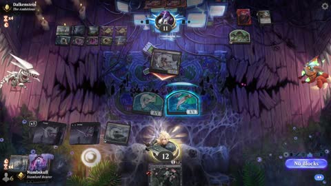 Watch MTG Arena Video Replay - Mono Black Midrange by Numbskull VS Sultai Control by Dalkenstein - Traditional Standard Ranked