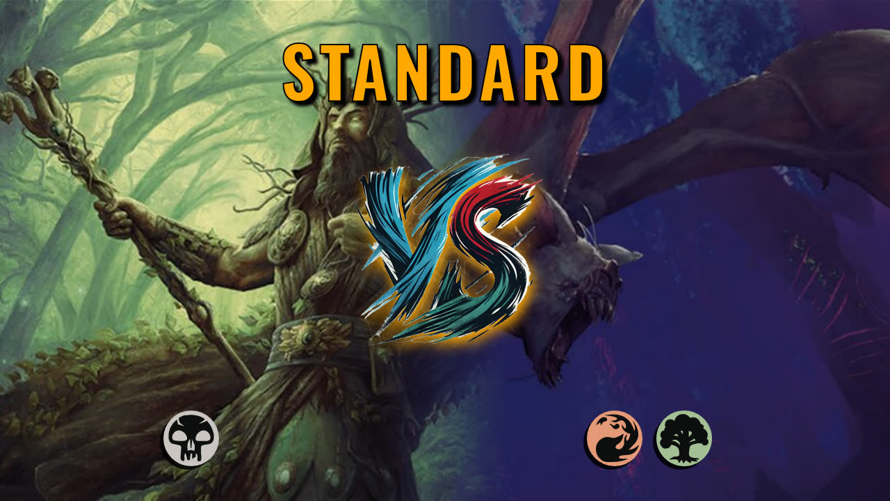 Watch MTG Arena Standard Video - Mono Black Aggro by Numbskull VS Gruul Aggro by Gnideo - 8ac82a