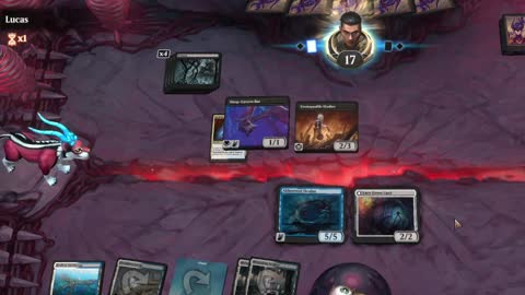 Watch MTG Arena Video Replay - Azorius Midrange by HamHocks42 VS Mono Black Midrange by Lucas - Standard Play
