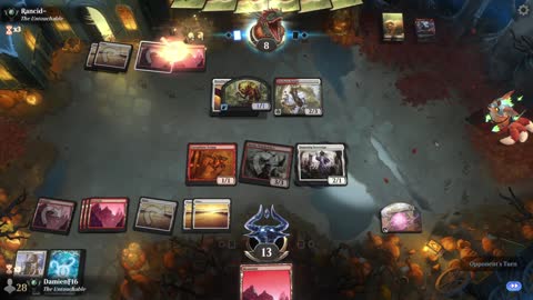 Watch MTG Arena Video Replay - Boros Aggro by DamienF16 VS Boros Aggro by Rancid- - Premier Draft