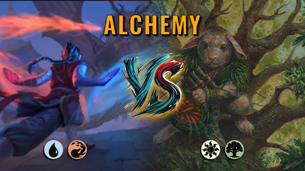 Watch MTG Arena Alchemy Video - Izzet Midrange by CunicoliGoblin VS Selesnya Aggro by Tiziano - d544c9