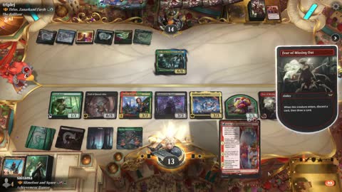 Watch MTG Arena Video Replay - Slimefoot and Squee by saitama VS Thrasios, Triton Hero by triplej - Historic Brawl