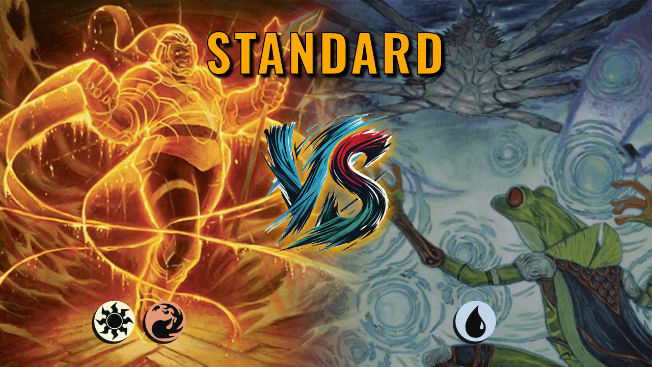 Watch MTG Arena Standard Video - Boros Aggro by DeadWeight VS Azorius Midrange by FrogChog - 7d05c0