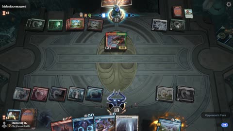 Watch MTG Arena Video Replay - Izzet Control by DamienF16 VS Gruul Midrange by fridgefacemagnet - Chromatic Cube Draft