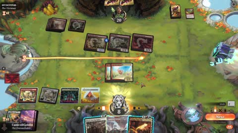 Watch MTG Arena Video Replay - Boros Aggro by CunicoliGoblin VS Izzet Midrange by srcocretas - Alchemy Play