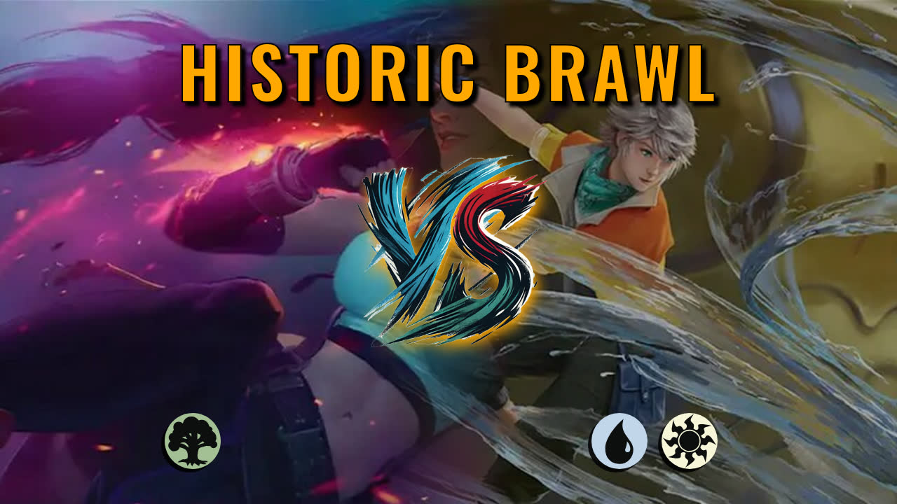 Watch MTG Arena Historic Brawl Video - Tifa Lockhart by saitama VS Hope Estheim by LoweBone - 5132d5