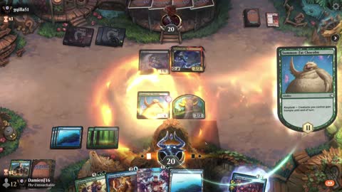 Watch MTG Arena Video Replay - Temur Midrange by DamienF16 VS Rakdos Midrange by gqilla51 - Premier Draft