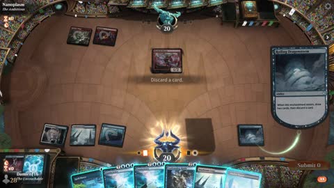 Watch MTG Arena Video Replay - Azorius Midrange by DamienF16 VS Mono Red Aggro by Nanoplasm - Standard Tournament Match