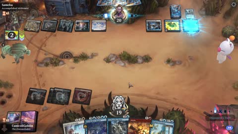 Watch MTG Arena Video Replay - Jeskai Midrange by CunicoliGoblin VS Azorius Midrange by Sameku - Alchemy Play
