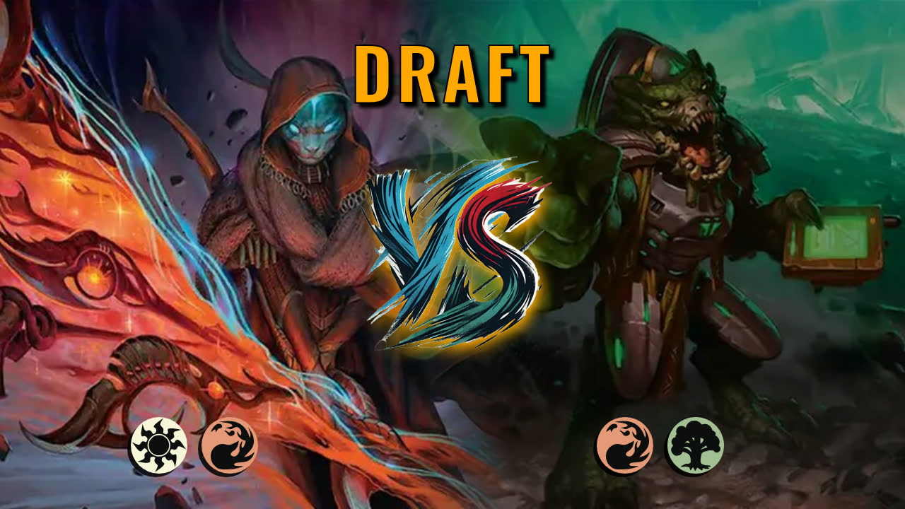 Watch MTG Arena Draft Video - Boros Midrange by saitama VS Gruul Midrange by StageChan - 55837f