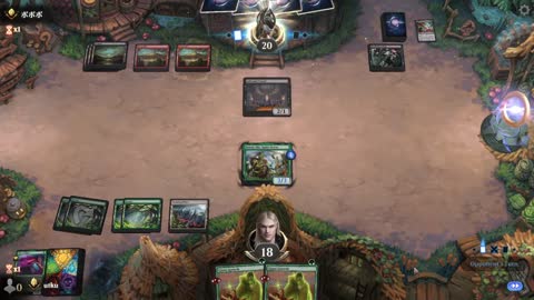 Watch MTG Arena Video Replay - Mono Green Aggro by utku VS Rakdos Midrange by ポポポ - Standard Ranked