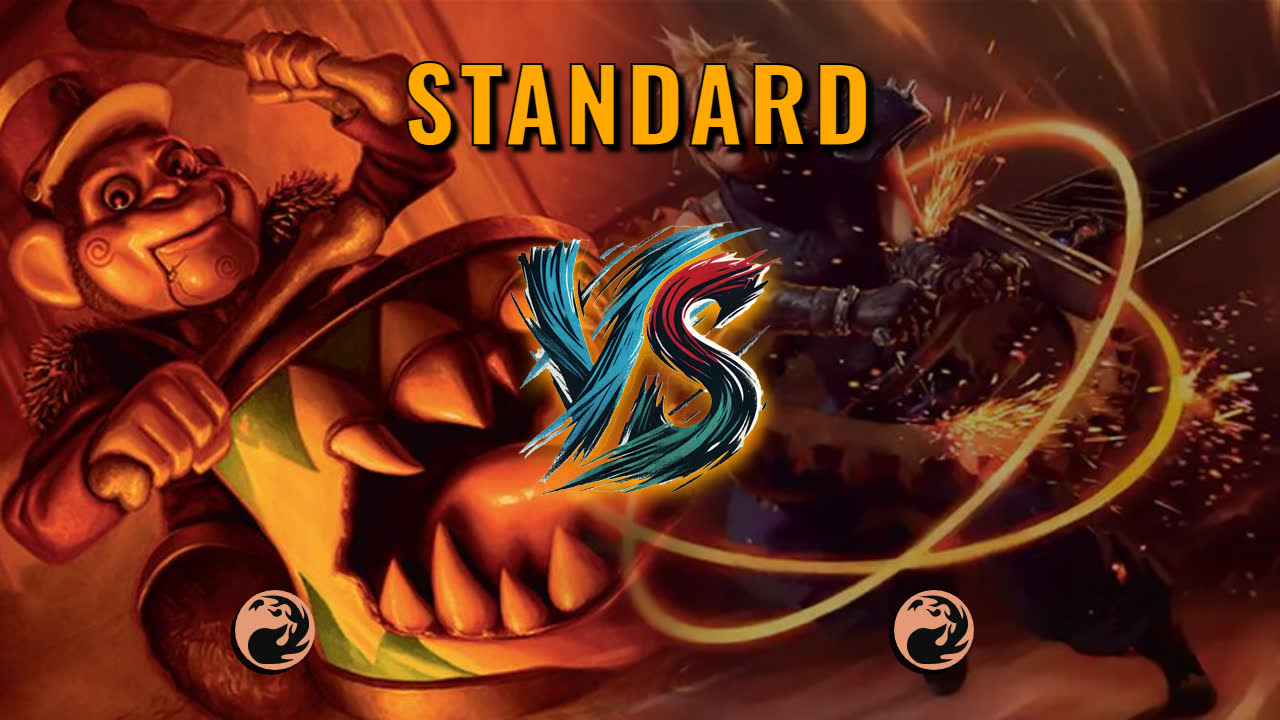 Watch MTG Arena Standard Video - Mono Red Aggro by Warped Concept VS Mono Red Midrange by FartShidda47 - 7608d2