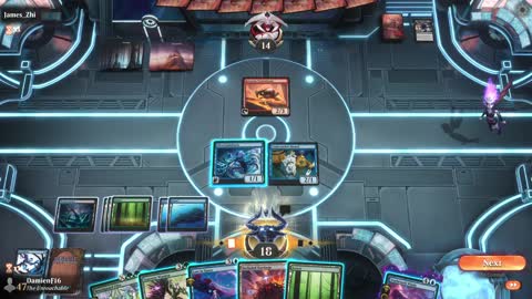 Watch MTG Arena Video Replay - Simic Midrange by DamienF16 VS Rakdos Midrange by James_Zhi - Premier Draft