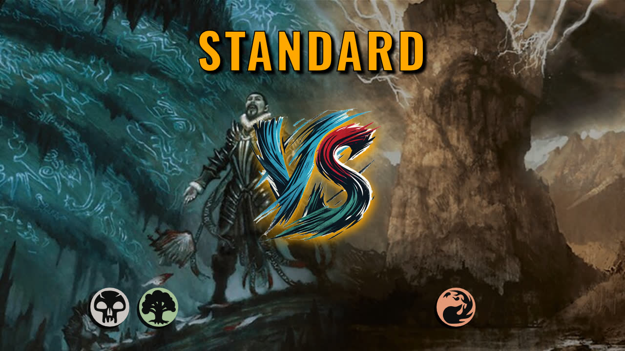 Watch MTG Arena Standard Video - Golgari Midrange by Yhwach VS Mono Red Aggro by AlphaTrinity - 8c47c5